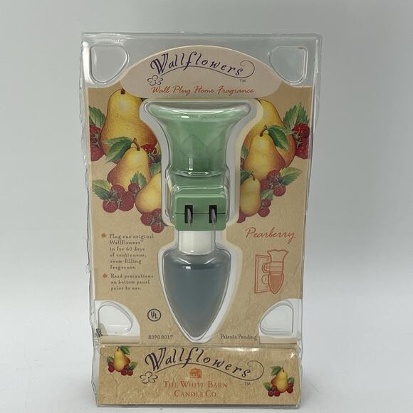 Vintage White Barn Candle Co PEARBERRY Home Fragrance Diffuser Wallflower - Picture 1 of 5